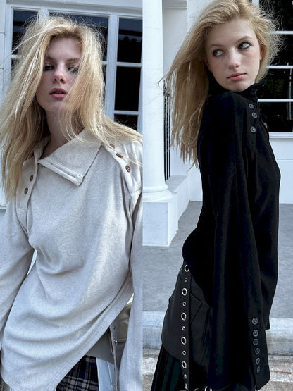 Deconstruction Multi-Way Knit Bottom Shirt【s0000004721】