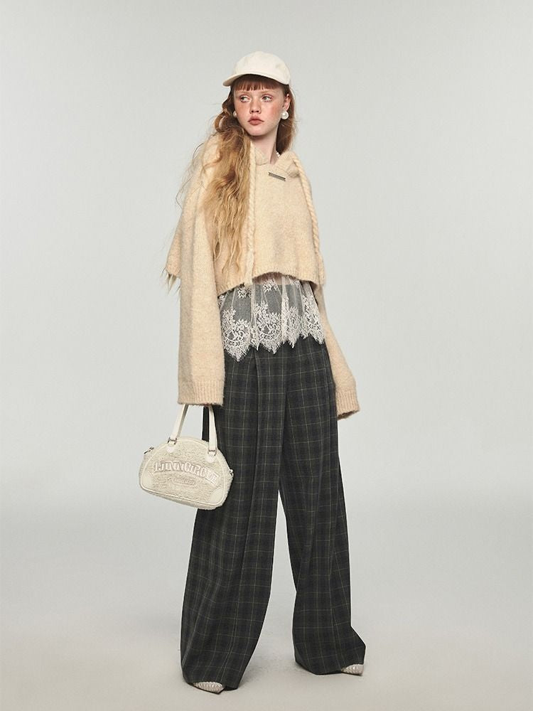 Hidden meat lazy pants【s0000004745】