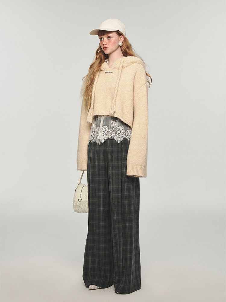 Hidden meat lazy pants【s0000004745】