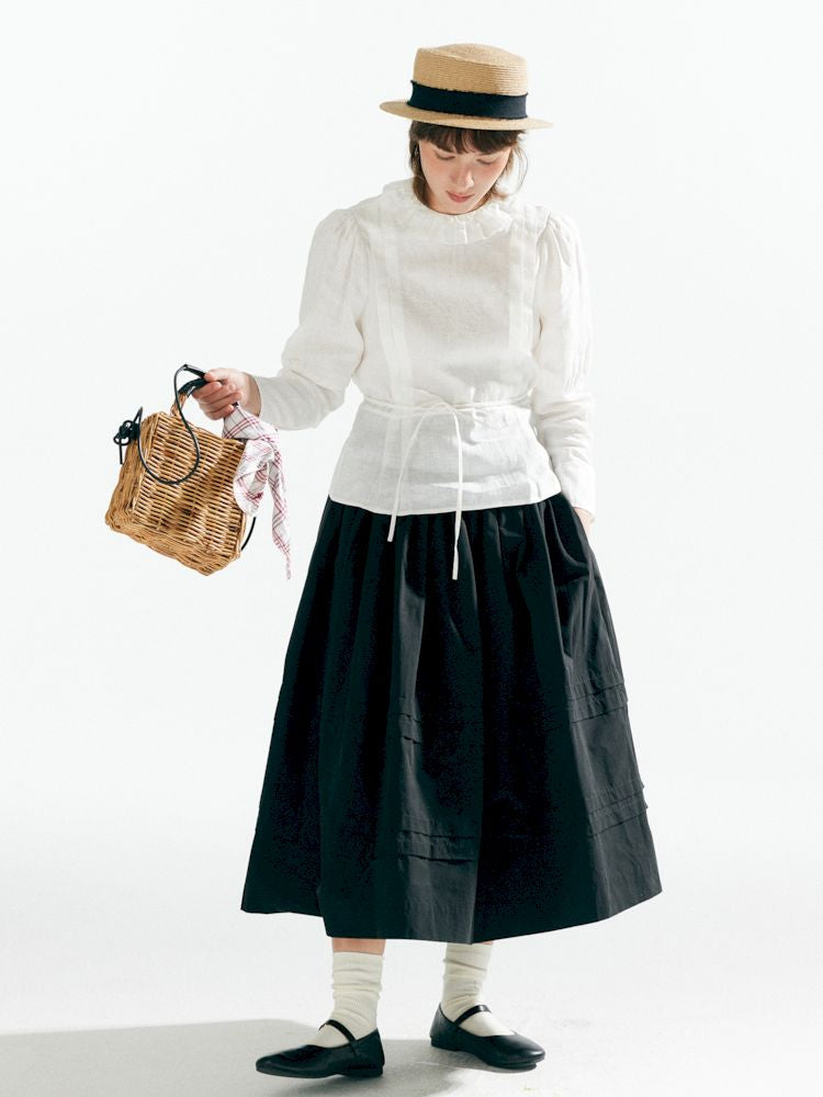 Big Hem Half-body Skirt【s0000007631】