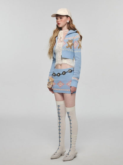 Knit Two Piece Set【s0000004723】