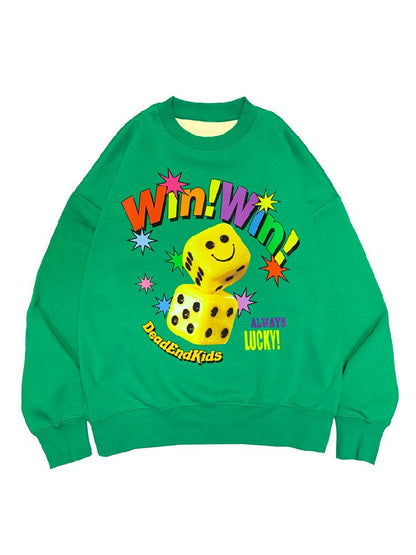 Smiley Dice American Tide Sweatshirt【s0000010264】