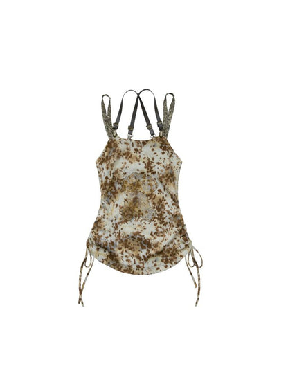 Rhinestone Loose Vest Camisole【s0000009006】