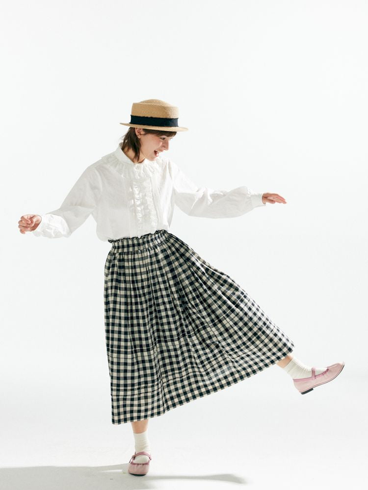 Big Hem Half-body Skirt【s0000007631】