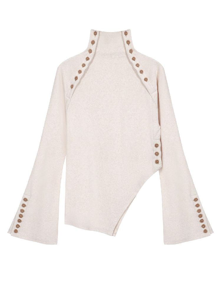 Deconstruction Multi-Way Knit Bottom Shirt【s0000004721】