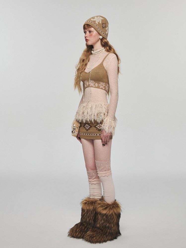 V-neck lingerie camisole【s0000004727】