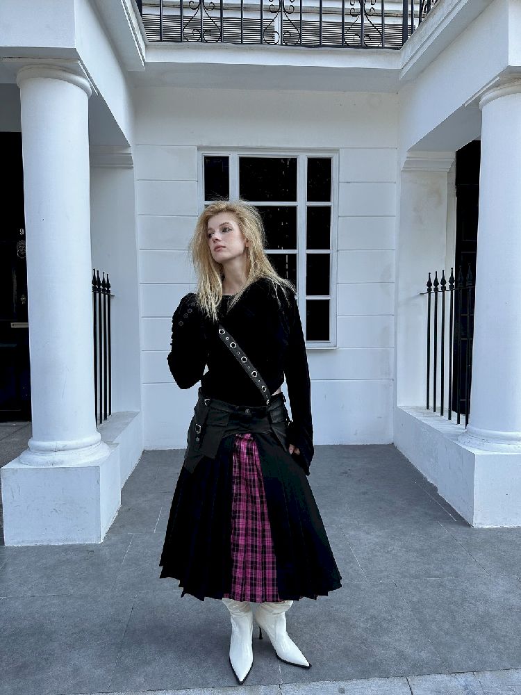 Deconstruction Multi-Way Knit Bottom Shirt【s0000004721】