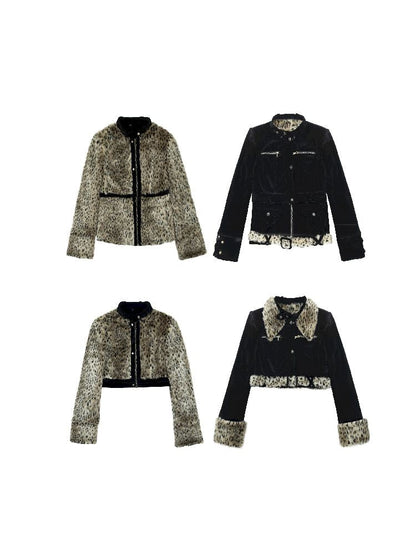 Leopard Hair Coat【s0000004682】