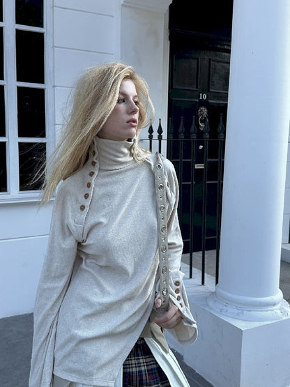 Deconstruction Multi-Way Knit Bottom Shirt【s0000004721】