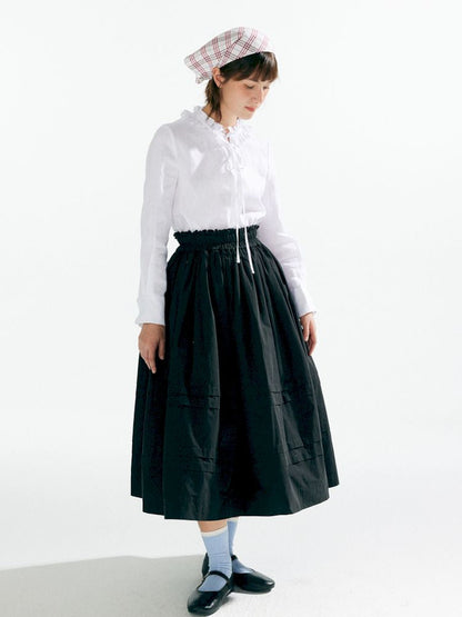 Big Hem Half-body Skirt【s0000007631】