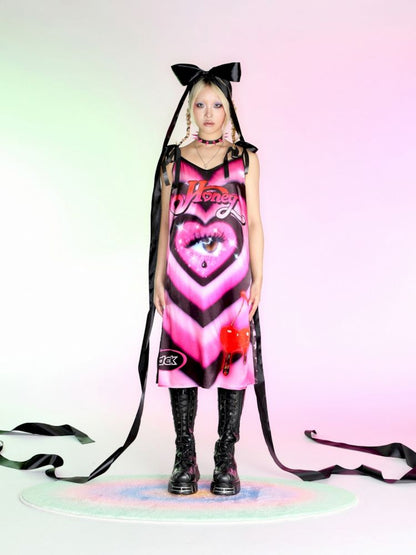 Skinny Silk Camisole Dress【s0000007157】