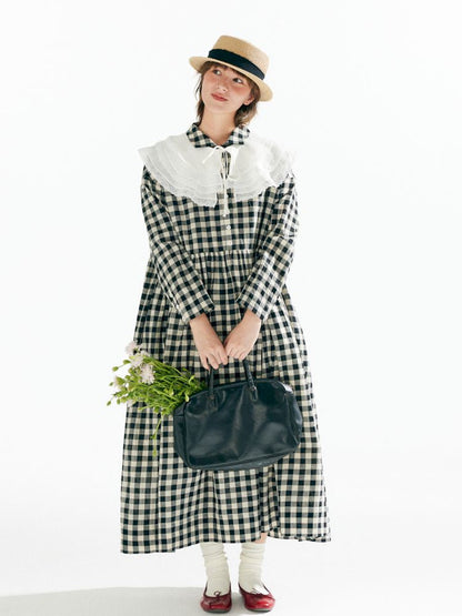 Large Hem Hand Pleated Loose Dress【s0000007636】