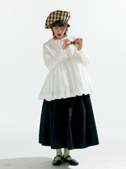 Big Hem Half-body Skirt【s0000007631】