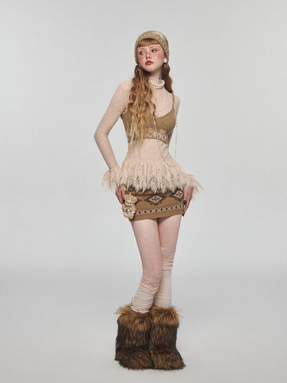 V-neck lingerie camisole【s0000004727】