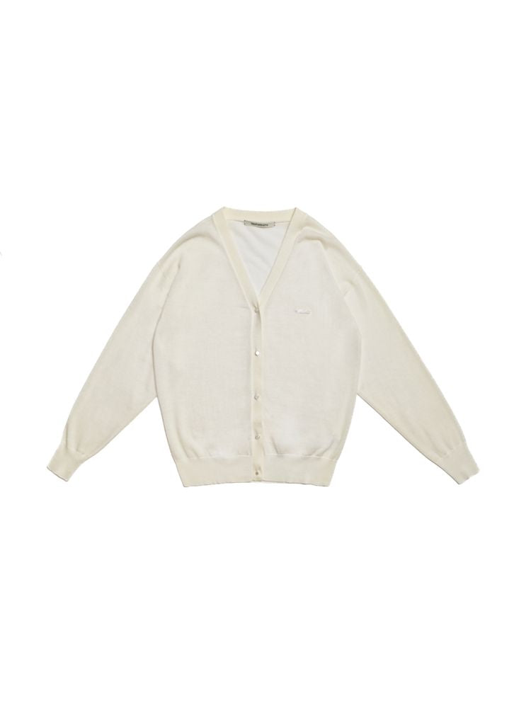 Long soft feeling V-neck knitted cardigan【s0000008606】