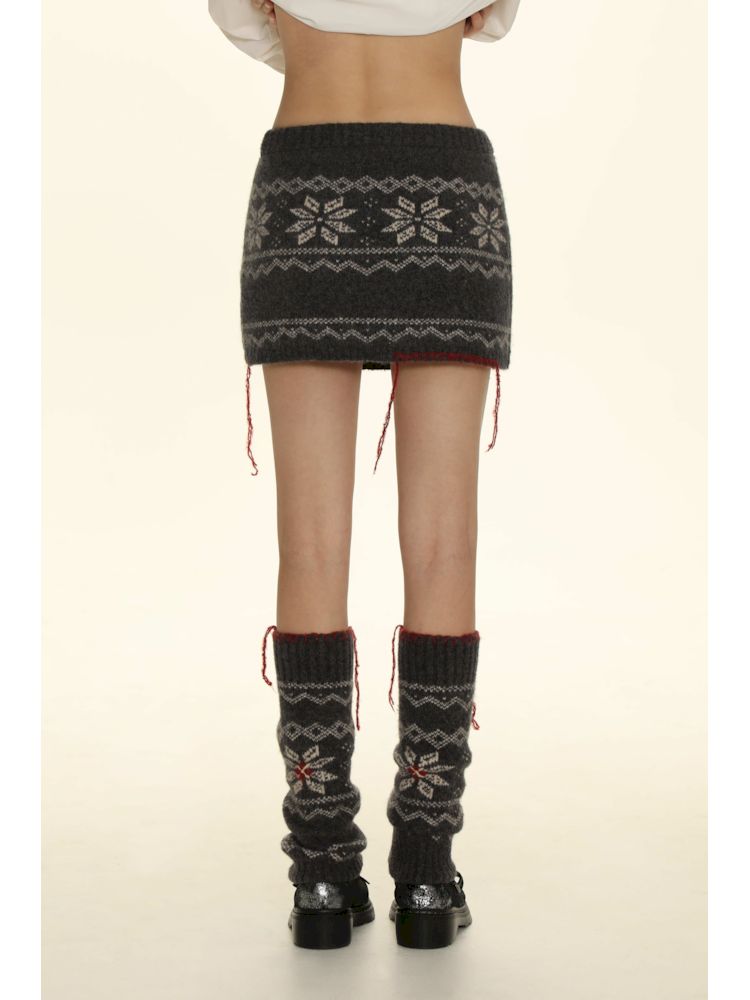 Tassel Zipper Sweater Knit Cardigan Set【s0000006011】