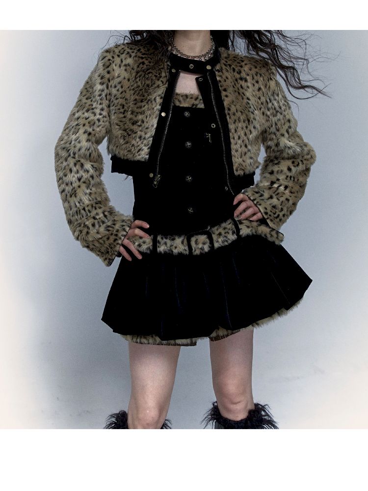 Leopard Hair Coat【s0000004682】