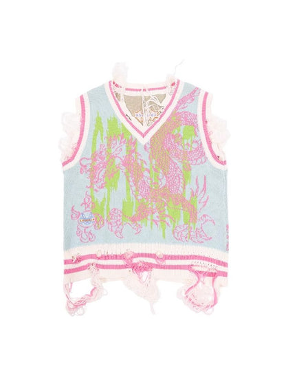 Dragon Knit Vest【s0000005961】
