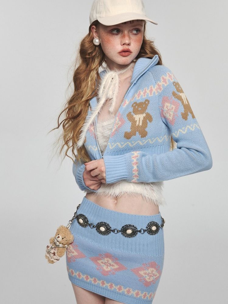 Knit Two Piece Set【s0000004723】