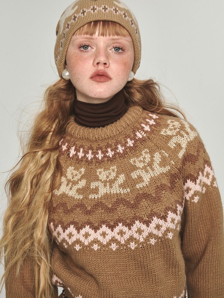 Loose Blue Sweater【s0000004728】