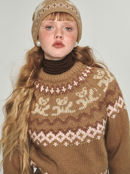 Loose Blue Sweater【s0000004728】