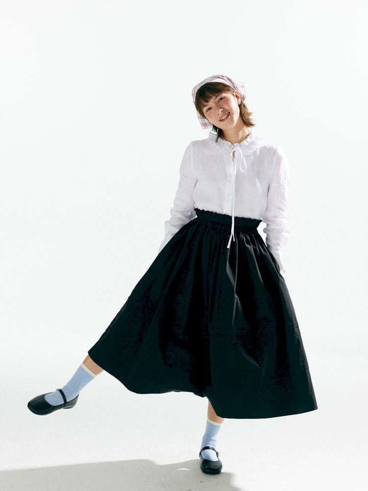 Big Hem Half-body Skirt【s0000007631】