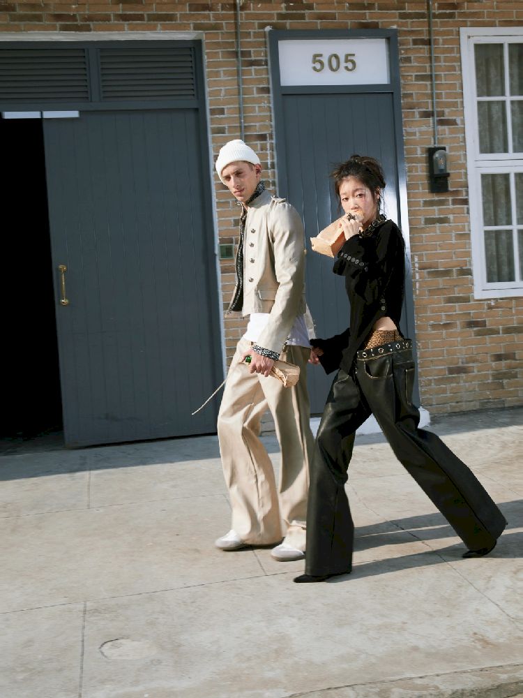 Deconstruction Multi-Way Knit Bottom Shirt【s0000004721】