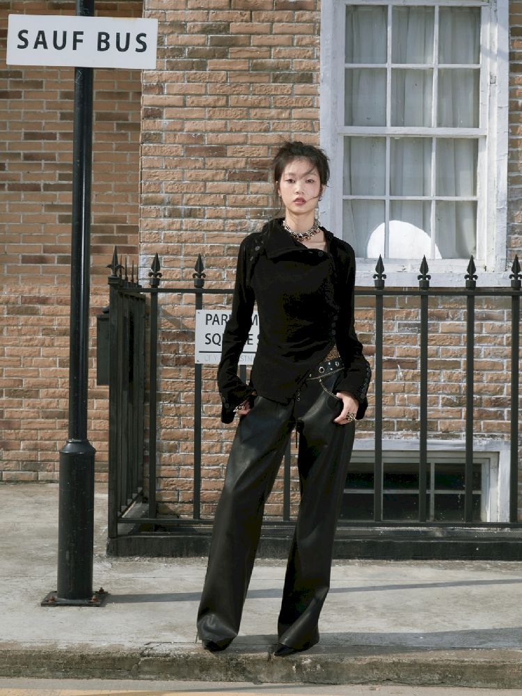 Deconstruction Multi-Way Knit Bottom Shirt【s0000004721】