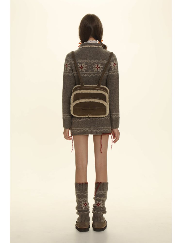 Tassel Zipper Sweater Knit Cardigan Set【s0000006011】