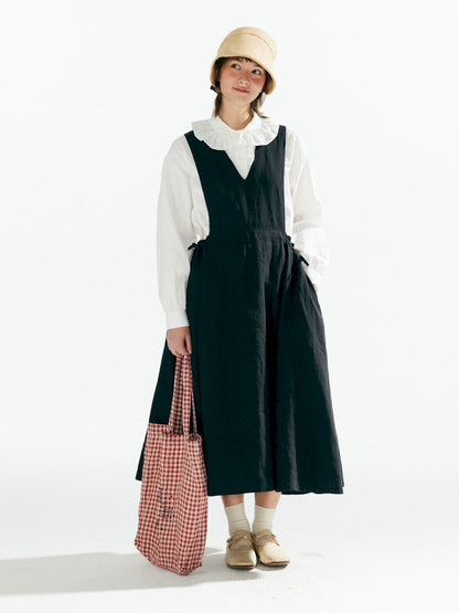 Large Hem Adjustable Vest Dress【s0000007637】