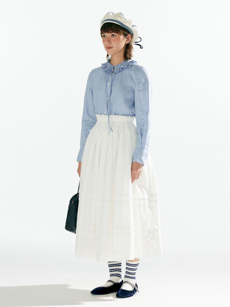 Big Hem Half-body Skirt【s0000007631】