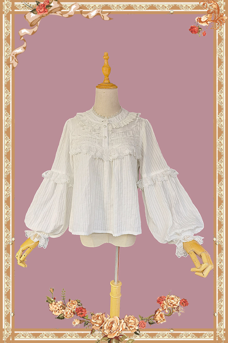 Infanta - Little Cotton Clouds - Sweet Cotton Lolita Blouse