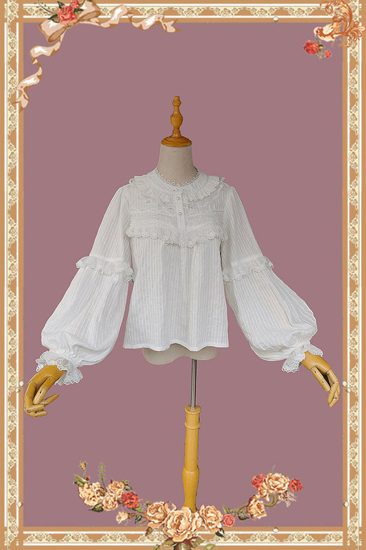 Infanta - Little Cotton Clouds - Sweet Cotton Lolita Blouse