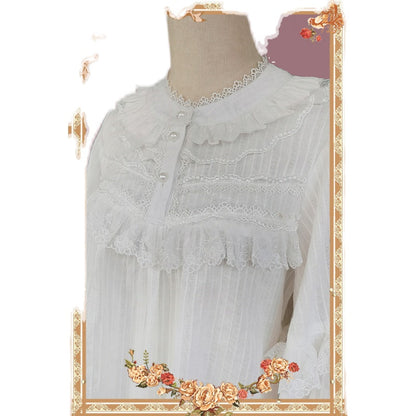 Infanta - Little Cotton Clouds - Sweet Cotton Lolita Blouse