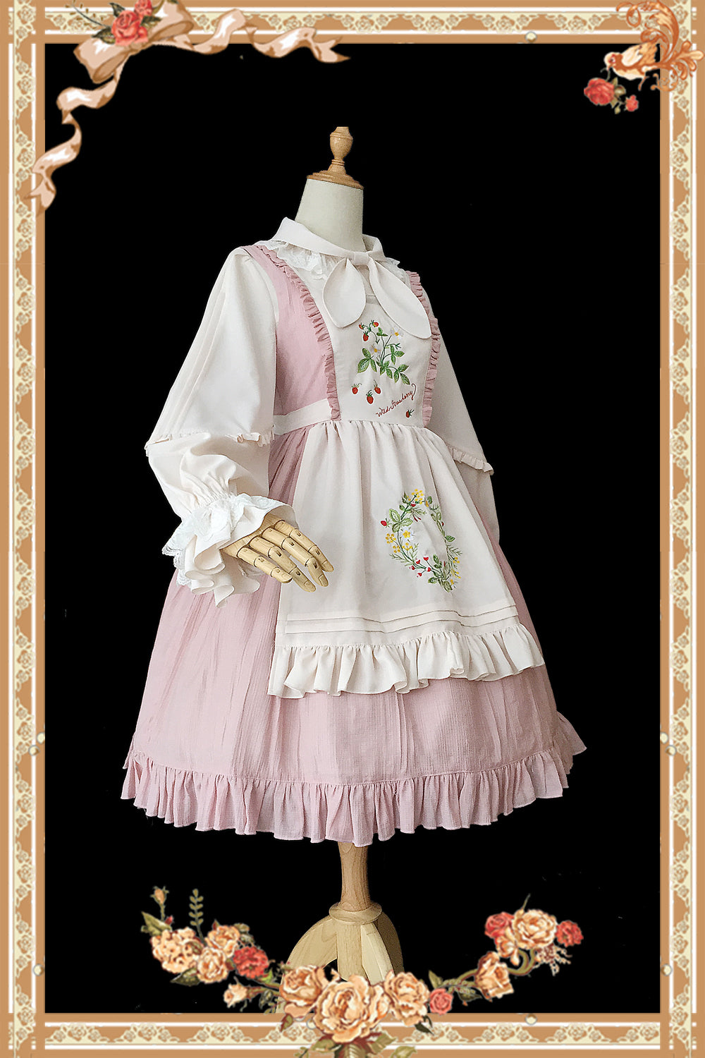 Infanta - Rabbit Ear Tie - Long Bishop Sleeves Lolita Blouse