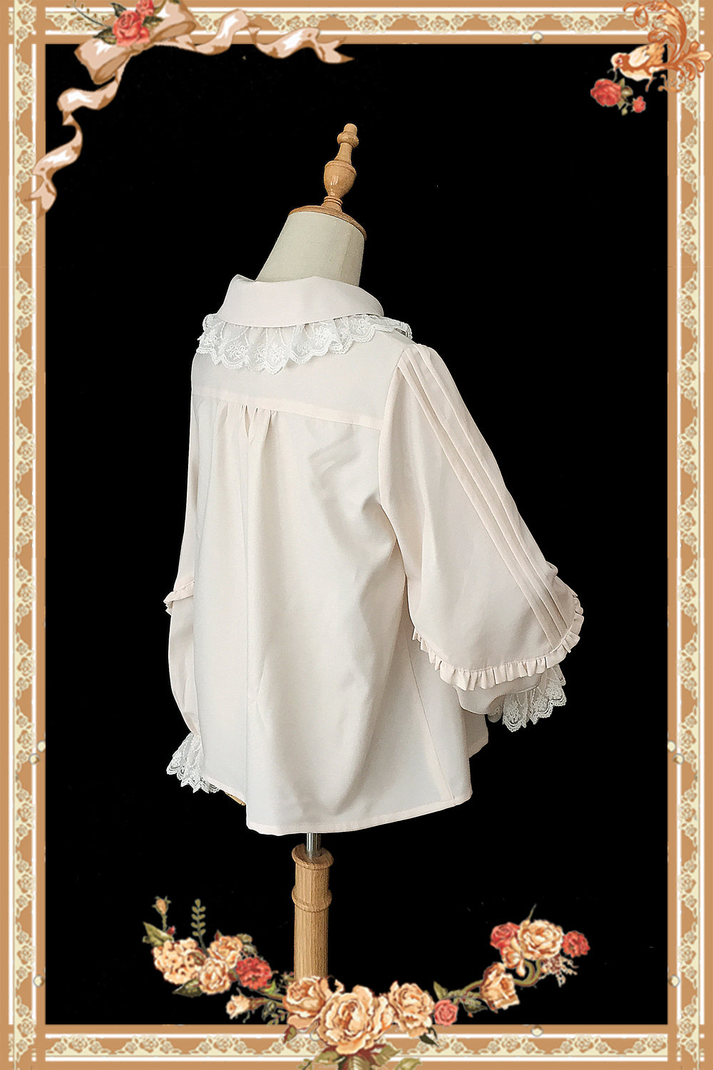 Infanta - Rabbit Ear Tie - Long Bishop Sleeves Lolita Blouse