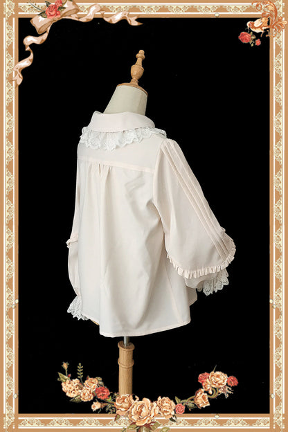 Infanta - Rabbit Ear Tie - Long Bishop Sleeves Lolita Blouse
