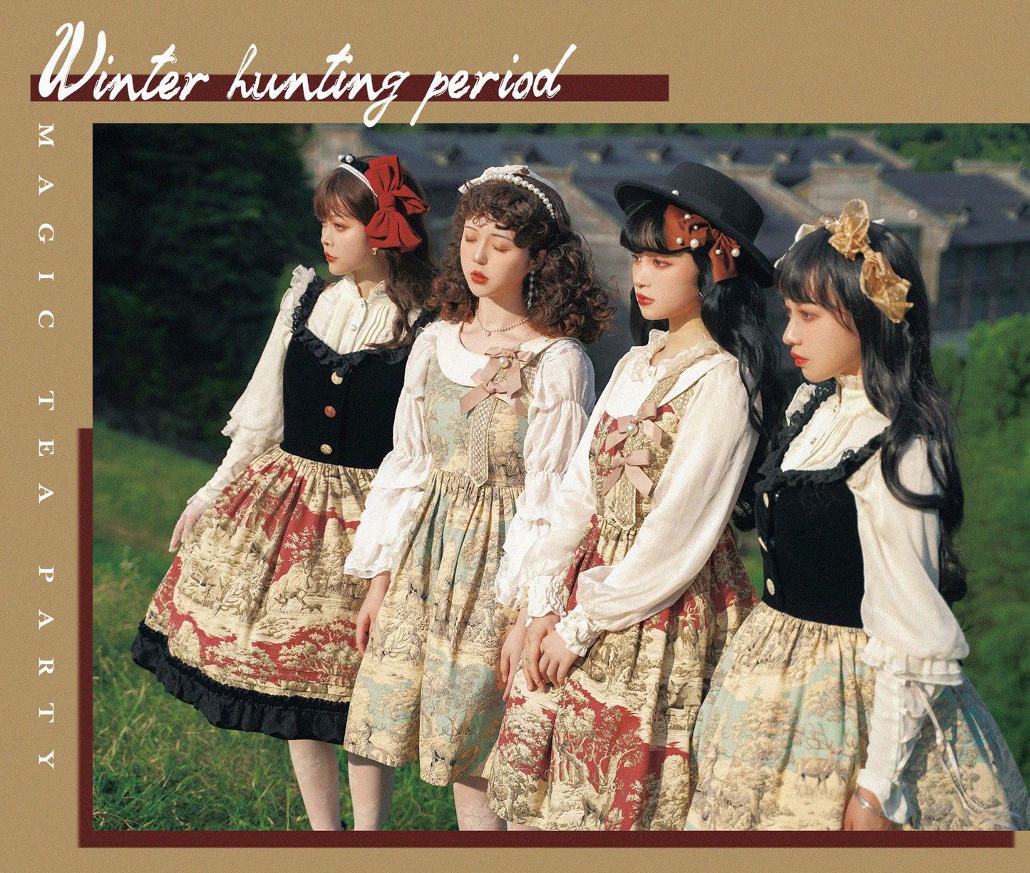 Magic Tea Party - Winter Hunting Period - Classic Lolita JSK