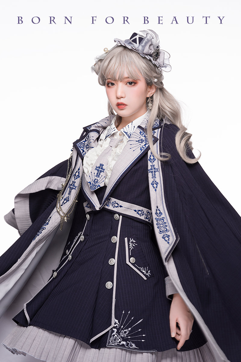 Youpairui - Sheffield - British Style Lolita JSK Set