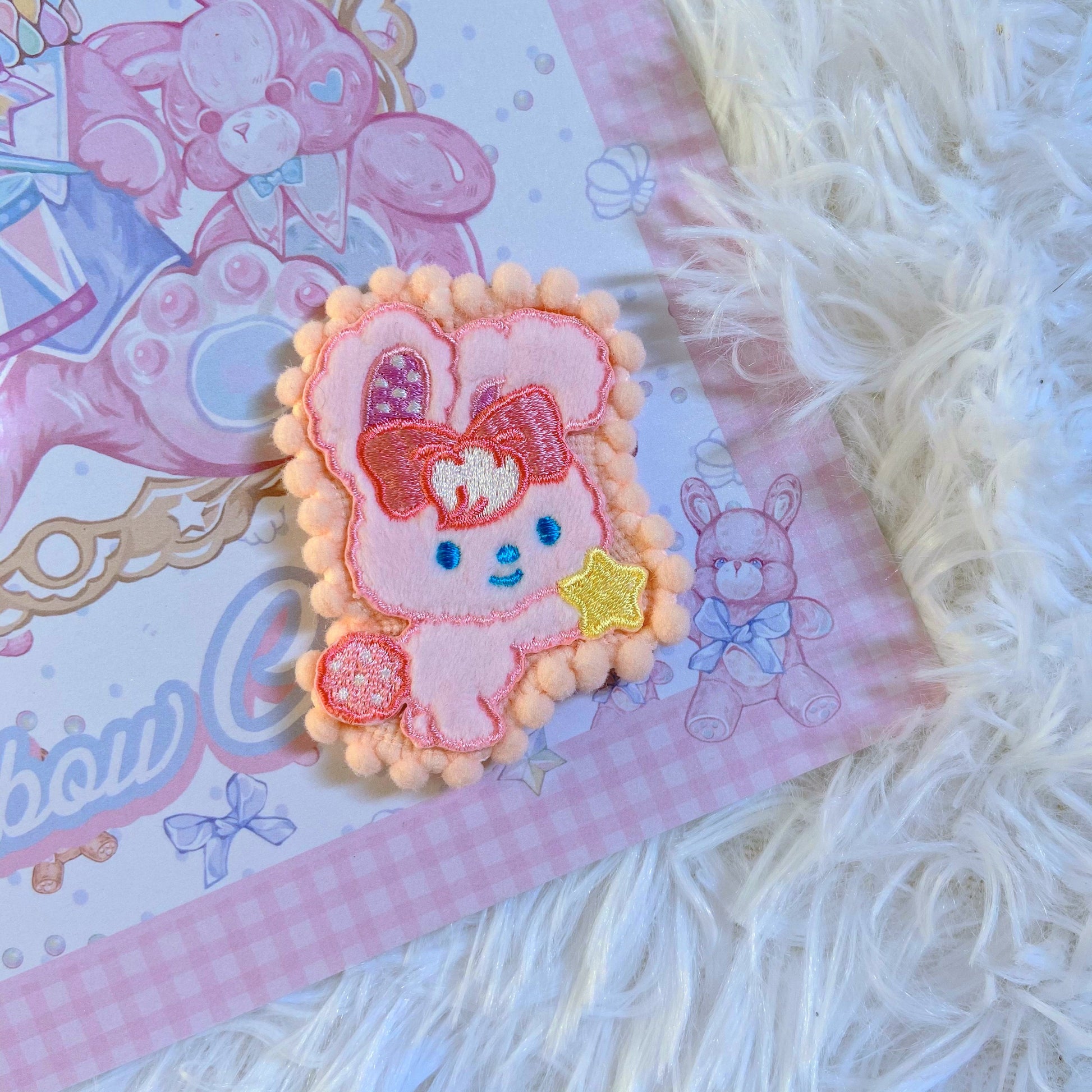 Bear Doll - D&I&T - Cute Lolita Badge and Hair Clip Accessory