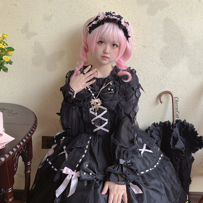 Cheese Cat - Doll Lullaby Tabby Cat Cotton Lolita Headdress