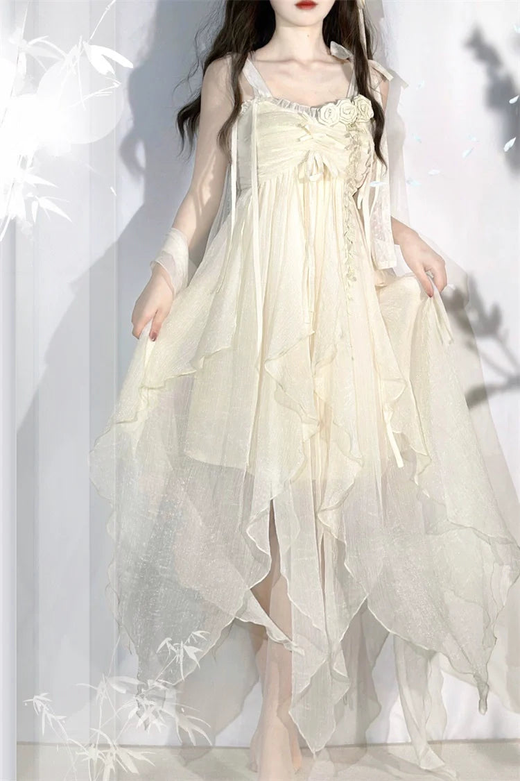 Letters from Unknown Stars - Daily Lolita JSK Dress Summer Elegant Dress