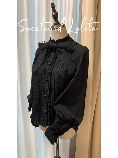 Sweet Wood - Winter Classic Lolita Coat Suit Woolen Plus Size Outerwear