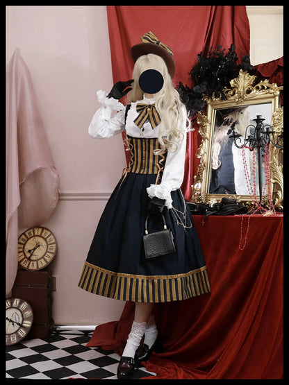 Miss Point - Custom-Made Lolita Elegant Stand Collar Lolita Shirt