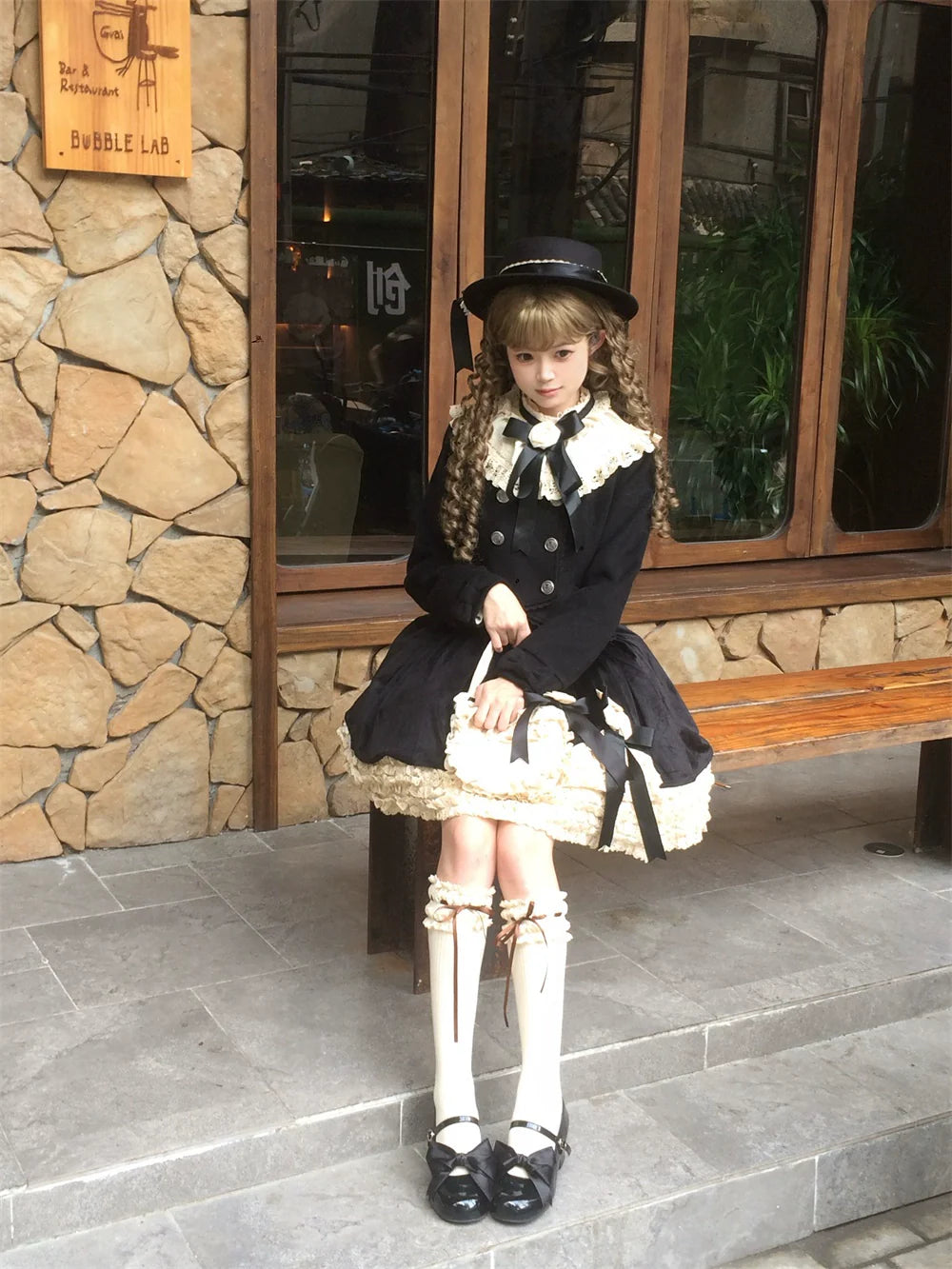 LeMiroir - Winter Solstice - Elegant Lolita Winter Short Coat & SK