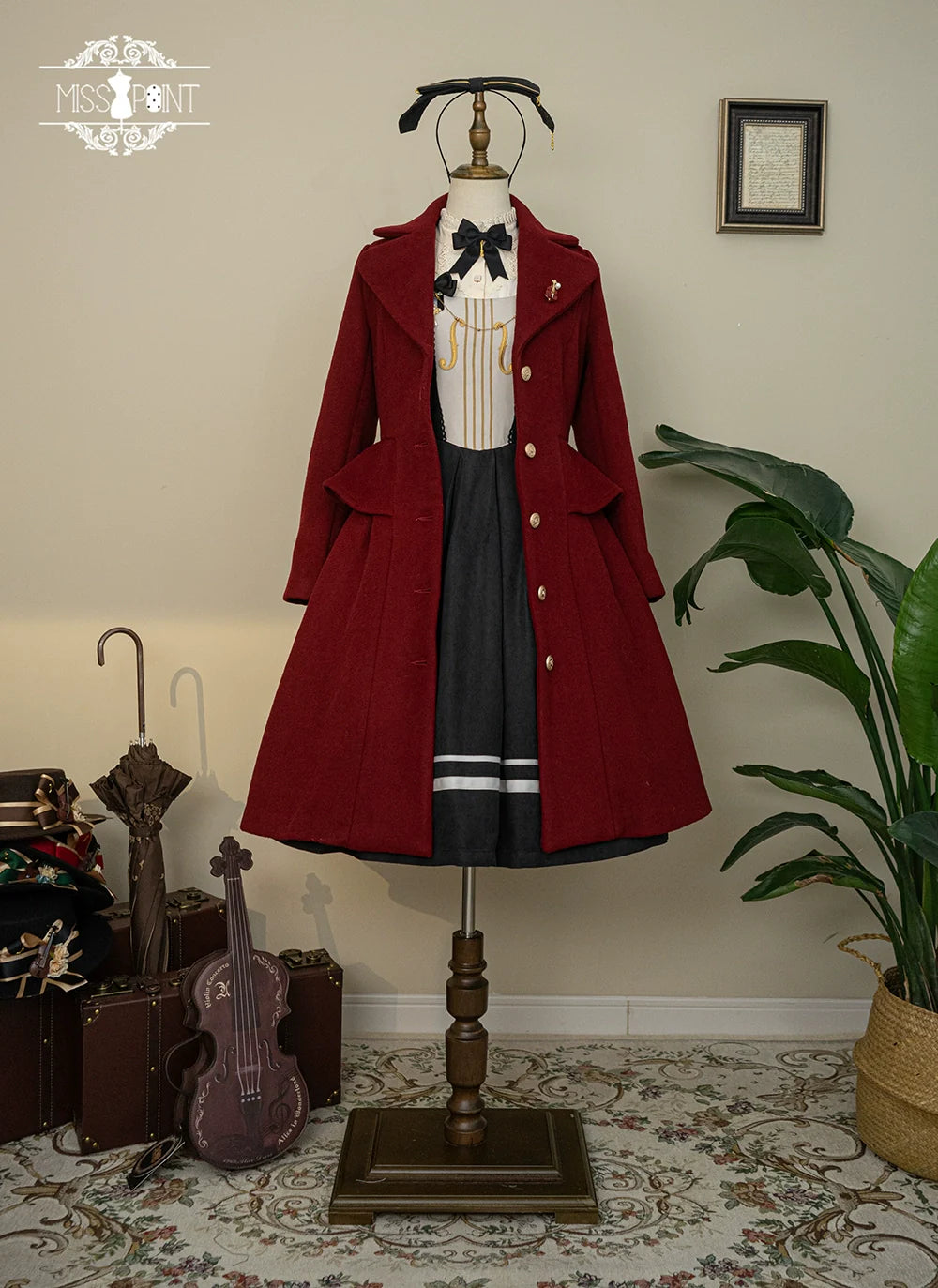 Miss Point - Customized Lolita Jumper Dress - Elegant College Lolita JSK