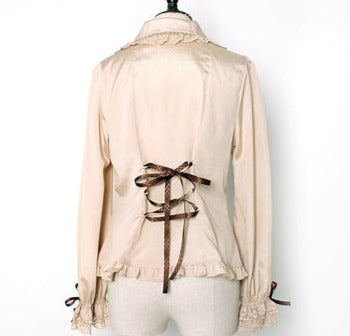 Pumpkin Cat - Chocolate Heart - Sweet Lolita Long Sleeve Blouse Multicolors