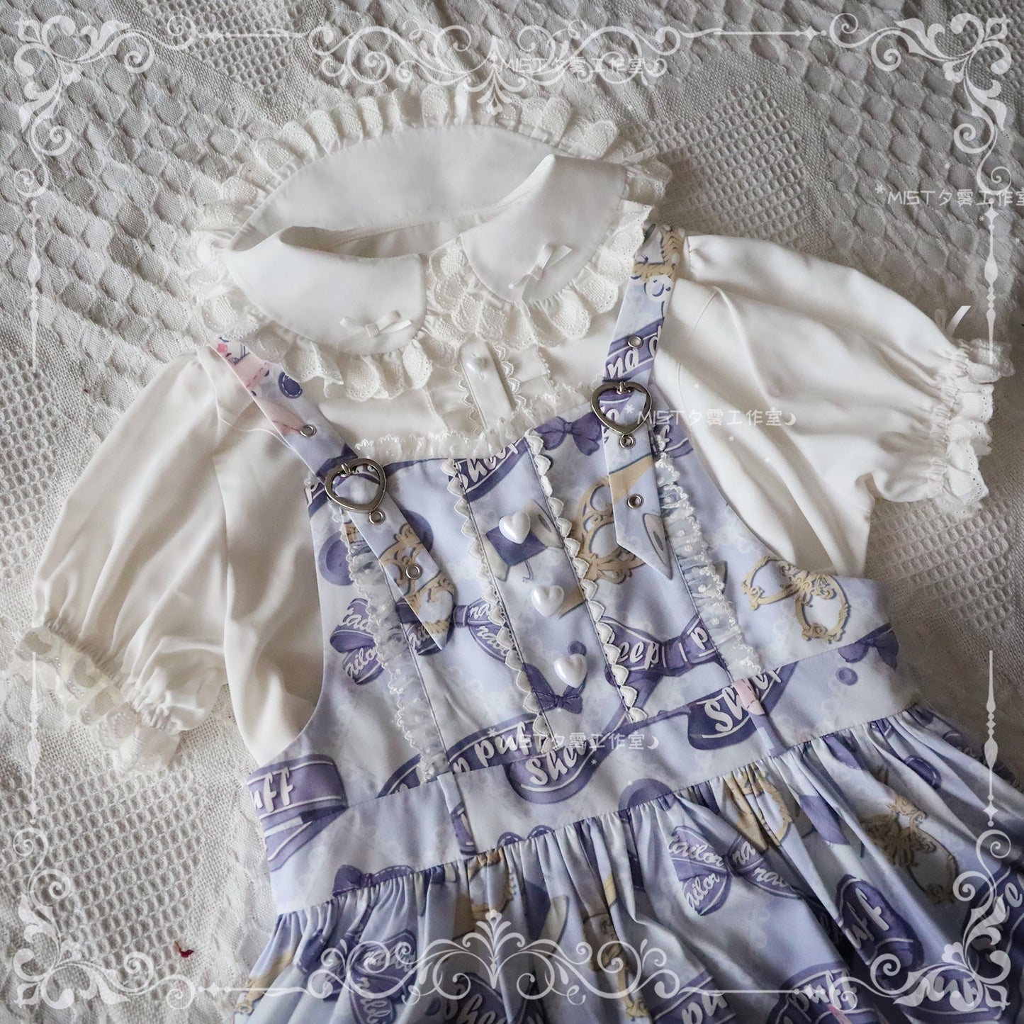 MIST - Sweet Short Sleeve Chiffon Lolita Blouse