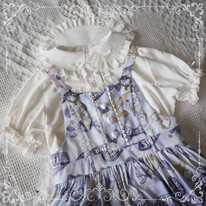 MIST - Sweet Short Sleeve Chiffon Lolita Blouse