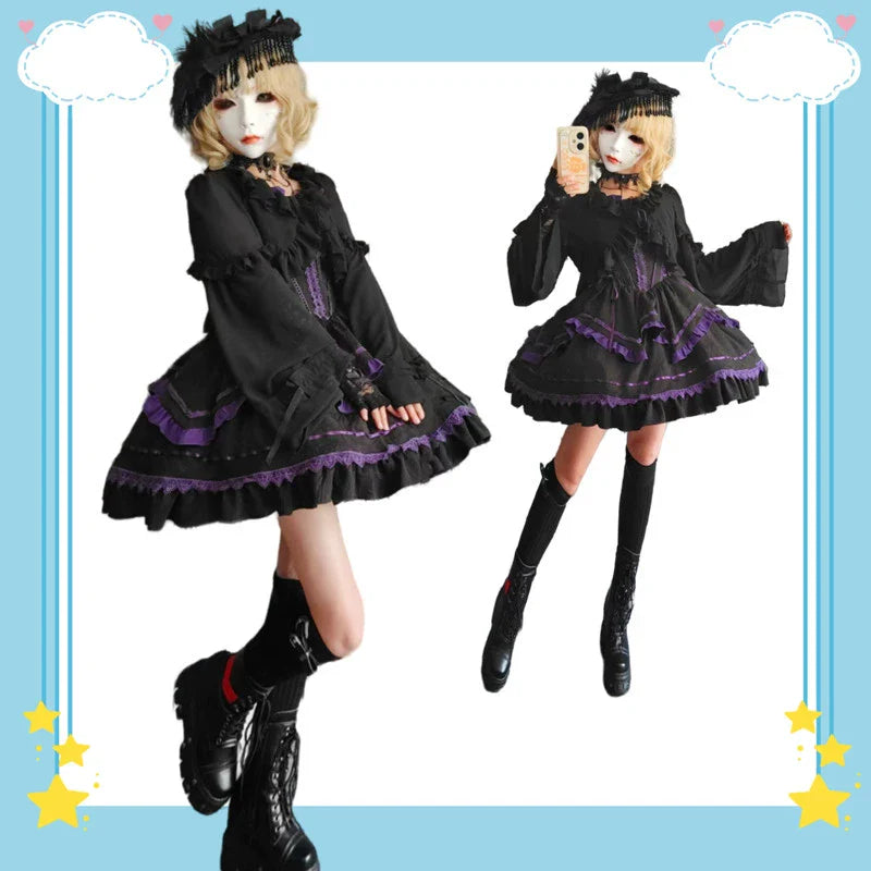 Teddy Bear - Sheer Lolita Cardigan Long Sleeve Lolita Cape Rabbit Ear